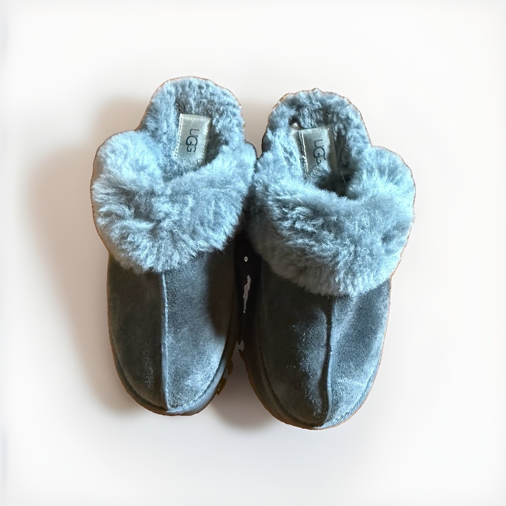 UGG Disquette Women's Slippers - Charcoal Gray SIZE 8